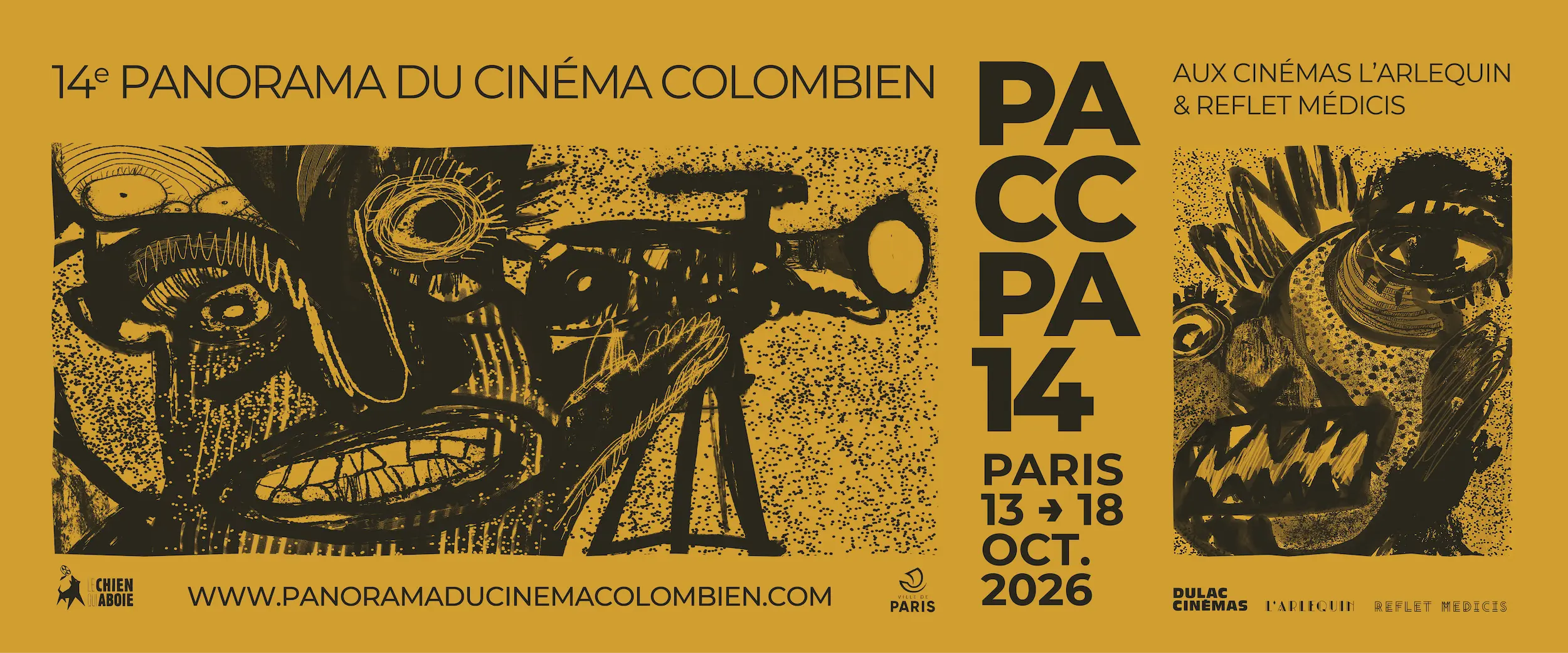 Bannière 14e Panorama du Cinéma Colombien